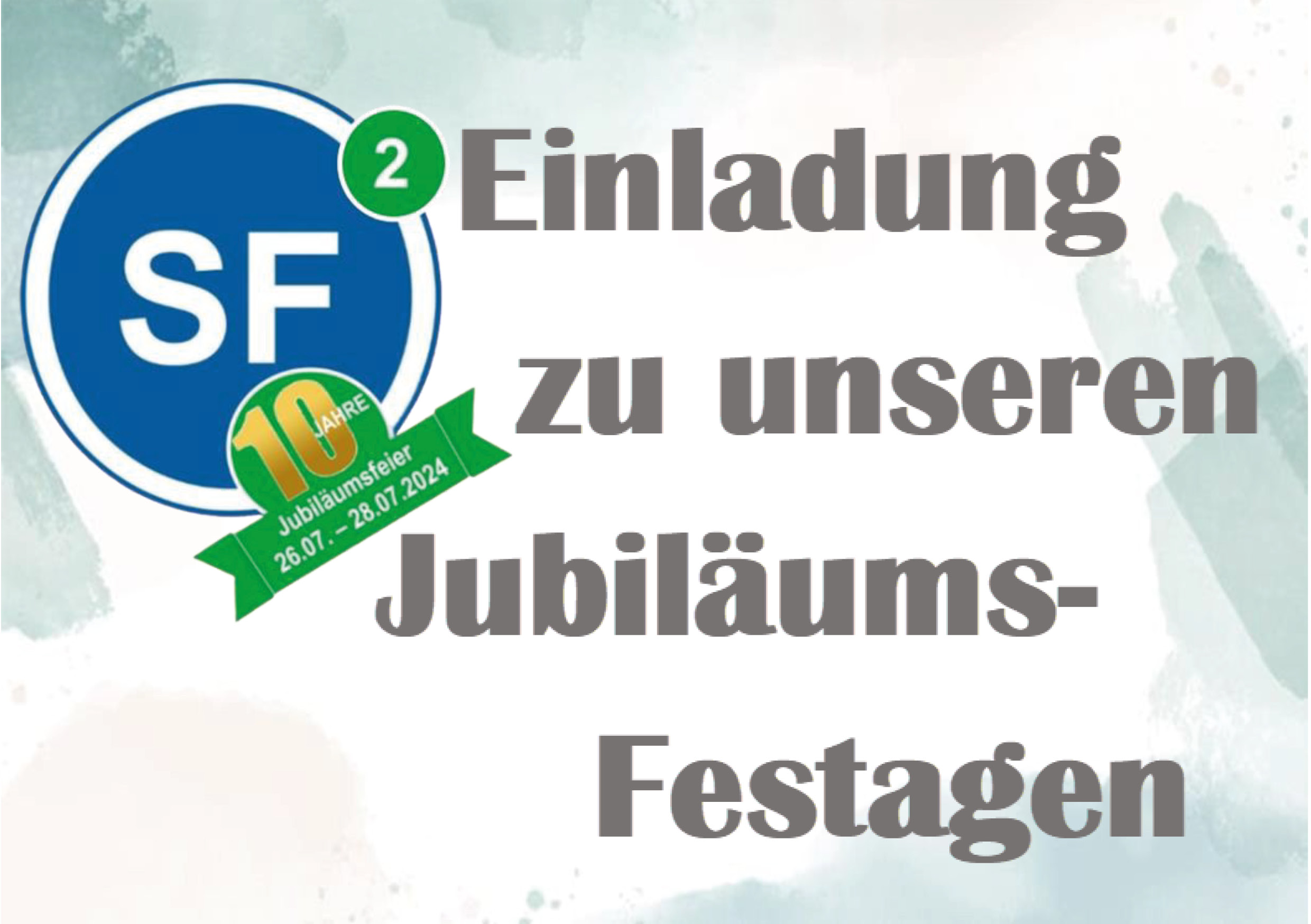 Jubilaeumsfeier-Einladung